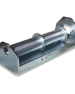 Cable drum grooved L=300 incl frame